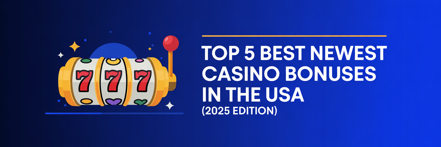 Top 5 Best Newest Casino Bonuses in the USA (2025 Edition)